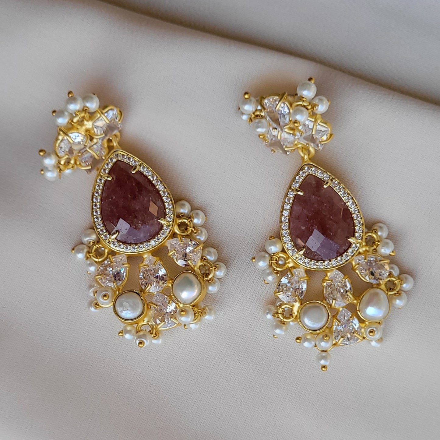 Surya Chandrika Earrings